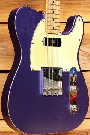 FENDER 50s ROAD WORN Telecaster 2019 Purple Tele + Seymour Duncan Mini HB 79096