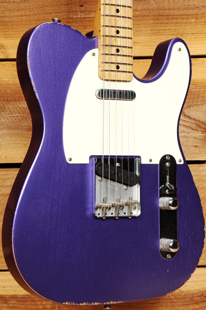 FENDER 50s ROAD WORN TELECASTER FSR 2019 Relic Purple Tele Electric Guitar 73776