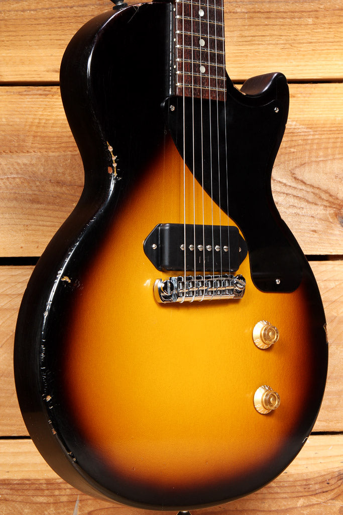 Gibson 2019 Les Paul Junior p90 Mild Relic Sunburst 90308