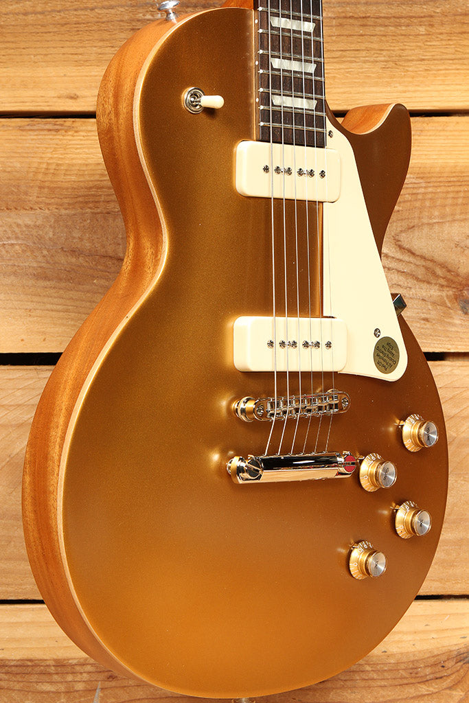 ギター Gibson lespaul tribute 60s p90 Gold Top Gibson Limited Run Les Paul Studio '60s Tribute Electric