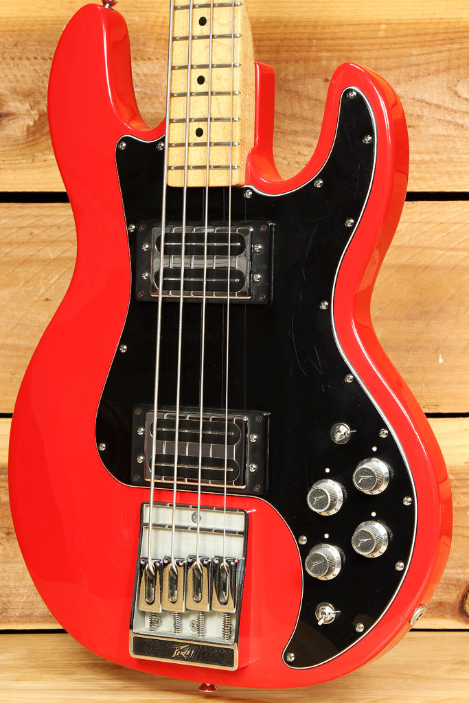 1980 Peavey T-40 Bass Red – Ish Guitars
