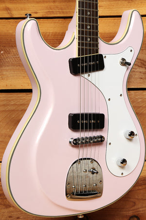 Eastwood Sidejack Baritone Dlx RARE Shell Pink Discontinued! Clean! 00331