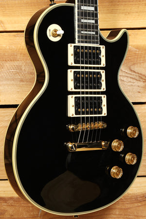 Epiphone Ltd Ed Peter Frampton Les Paul Custom PRO Mint! Black / Gold 11271