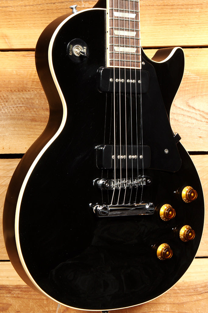 Gibson 2011 Les Paul Traditional Pro Split Coil P90 Ebony + OHSC