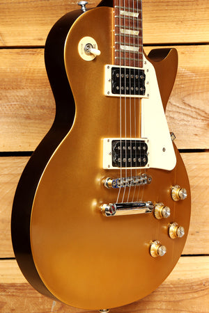 GIBSON 2016 LES PAUL 50s TRIBUTE T Goldtop Satin Gold Top + Bag 490/498 PU 49977