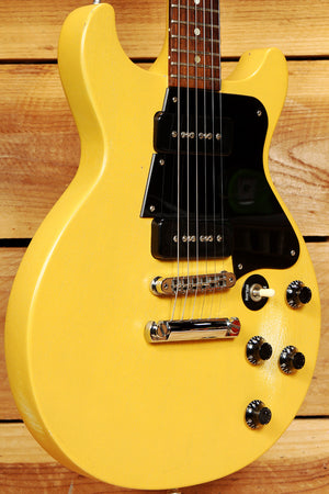 GIBSON 2006 LES PAUL Special Double Cut Cutaway RELIC! Faded TV Yellow HSC 60550