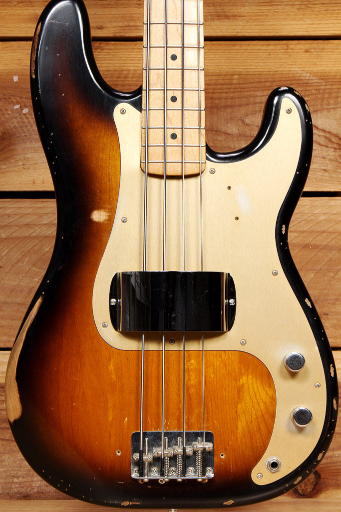 Fender Road Worn Precision P-BASS Sunburst 2014 Aged Relic Ashtray Cvr 54073