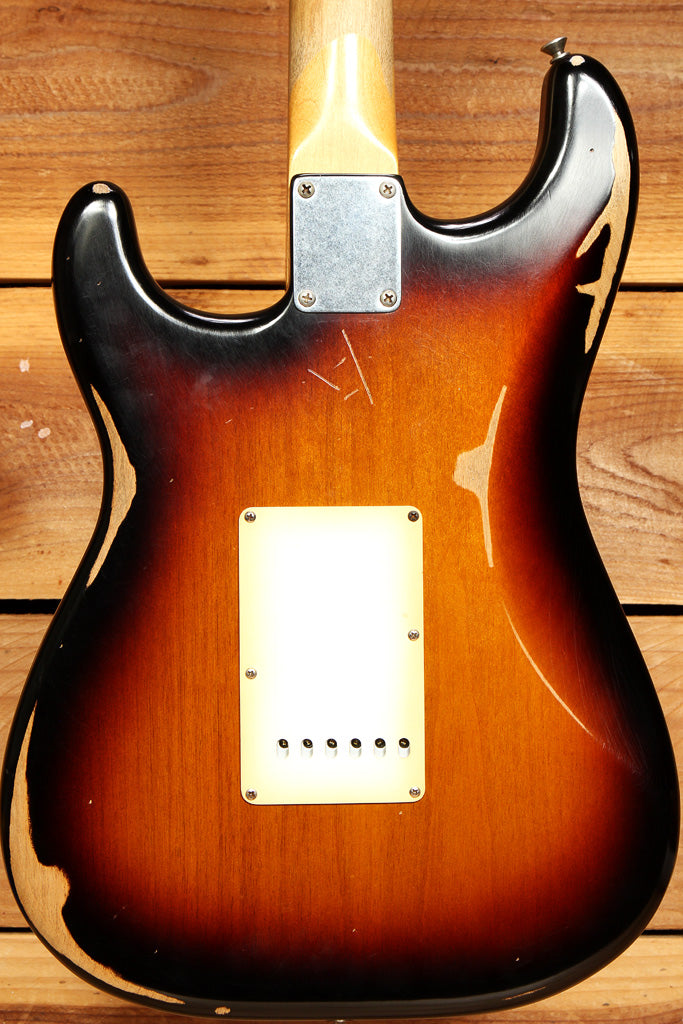 FENDER 2012 early 60s ROAD WORN Stratocaster Sunburst Strat +OHSC & Tags 64828