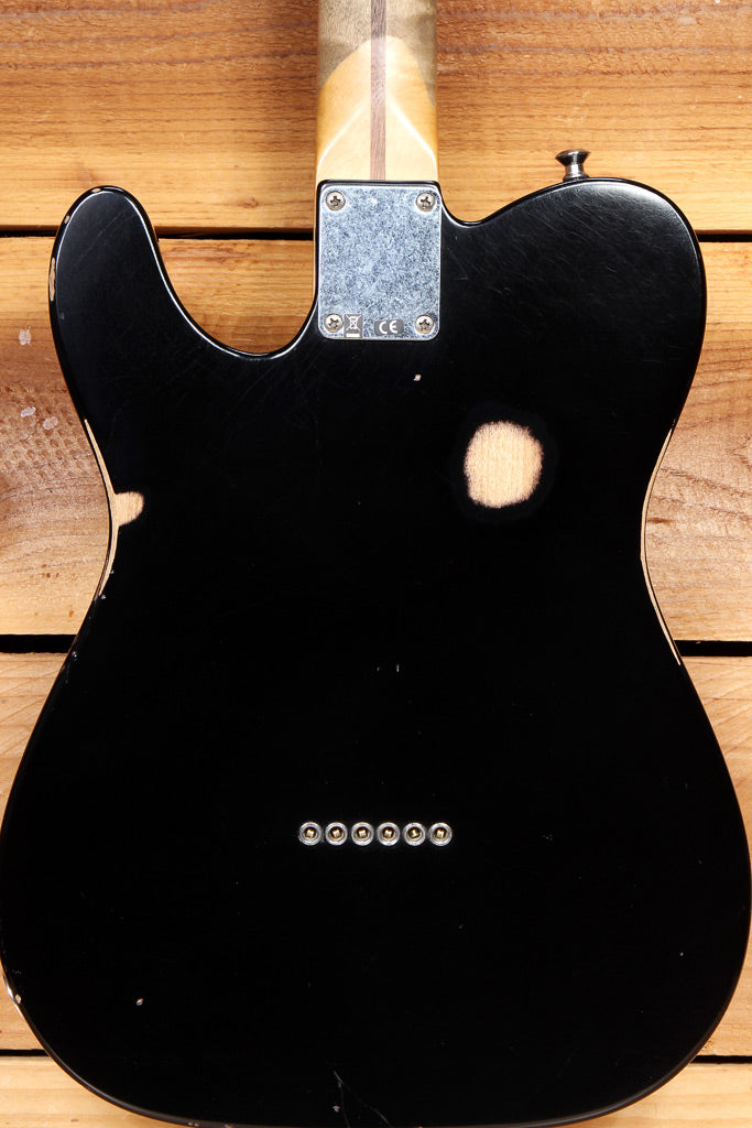 FENDER ROAD WORN PLAYER TELECASTER Rare S/H Fat Tele Relic Black 54456