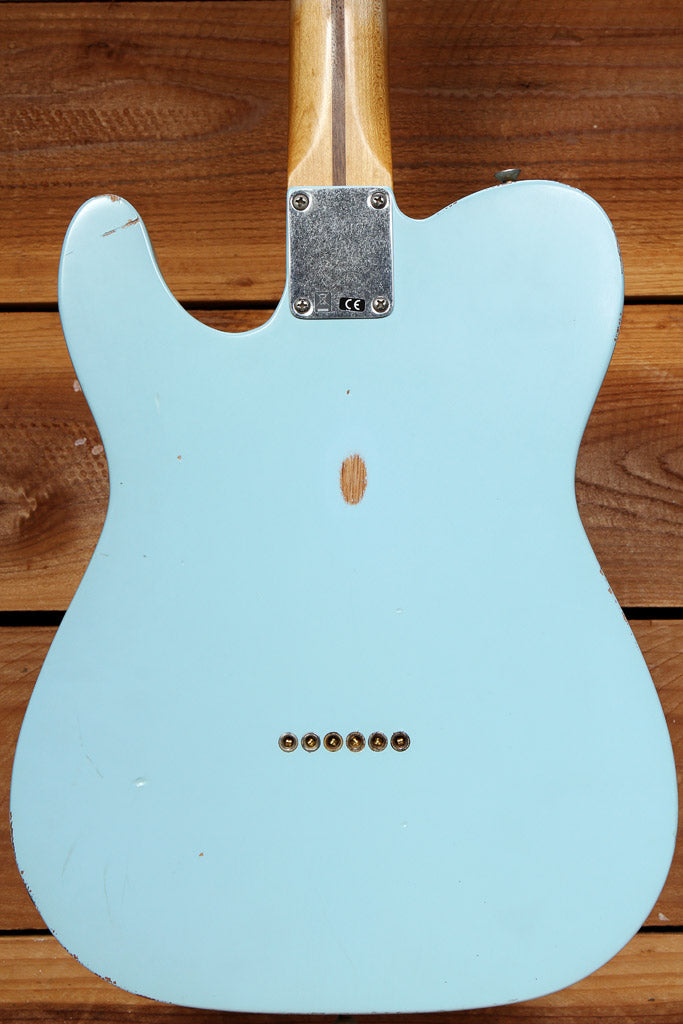 Fender Vintera Road Worn 50s Telecaster 2021 Sonic Blue Relic Guitar 88640