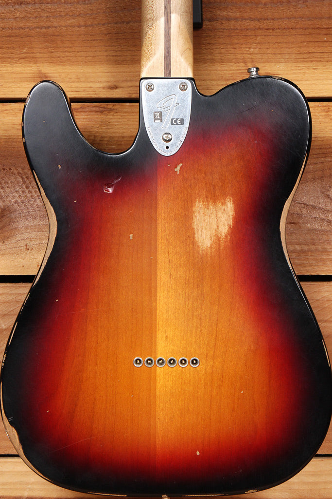 FENDER ROAD WORN 72 Custom TELECASTER RARE! 2009 Sunburst 47364