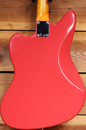 FENDER 2015 Classic Series 60s JAGUAR Lacquer FIESTA RED Nitro Wow Clean 9/10! 72763