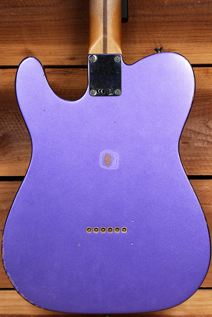 FENDER 50s ROAD WORN TELECASTER FSR 2018 Relic Purple Tele Electric Guitar 40455