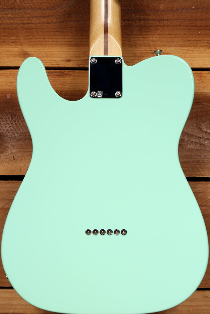 FENDER FSR 2009 TELECASTER Surf GREEN Matched Head Tele Plus Case! 94778