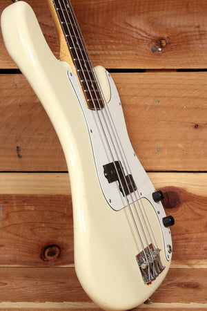 Fender 1984-87 MIJ Precision P-Bass 32 inch Medium Scale 80s Japan White 66264