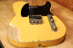 FENDER ROAD WORN 50s TELECASTER Pro Heavy Relic Job Blonde Tele 90721