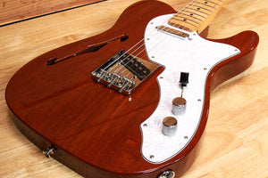 FENDER 69 Telecaster Thinline 2000 Semi-Hollow sub-7-Pound Walnut Tele! 99629