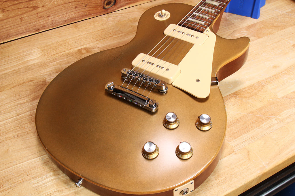 Gibson 2011 Les Paul 60s TRIBUTE p90 Goldtop Nice Mild Relic! 11570