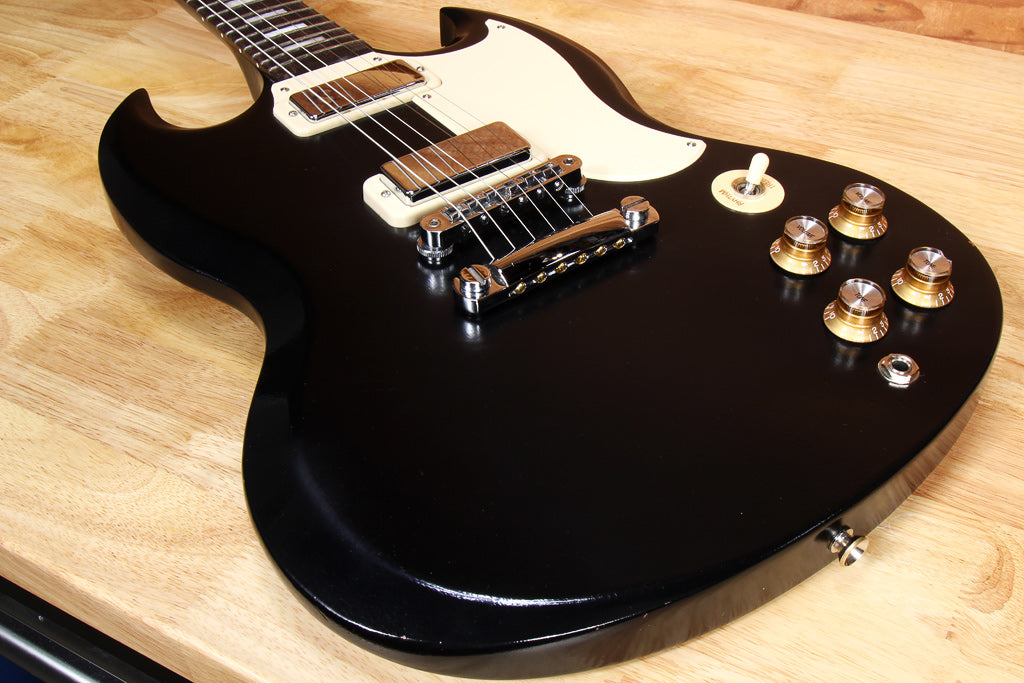 GIBSON SG SPECIAL 70s TRIBUTE T SATIN Black Alnico mini-Humbuckers 26037