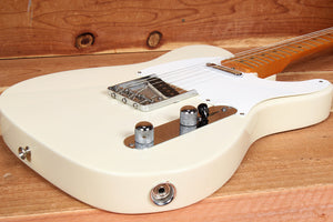 FENDER CLASSIC SERIES 50s TELECASTER White Blonde Maple Tele Mint + Bag 21262