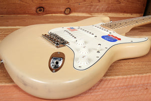 FENDER HIGHWAY ONE 1 Stratocaster USA Nitro American Blonde STRAT RELIC 50592