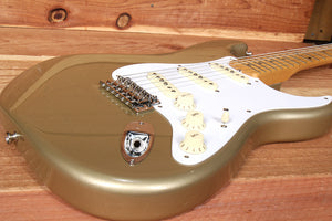 FENDER 50s Classic Player STRATOCASTER SHORELINE GOLD Strat Custom Shop 22854