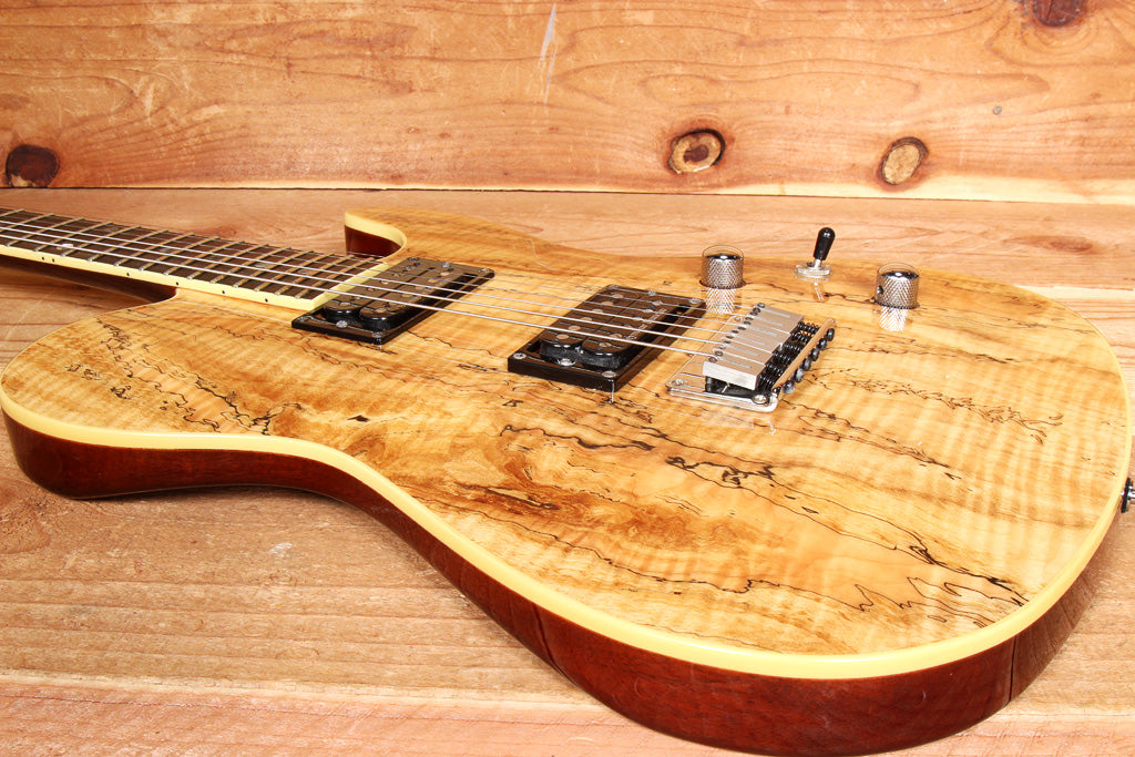 FENDER FSR TELECASTER Spalted Maple Seymour Duncan PU Tele 21136