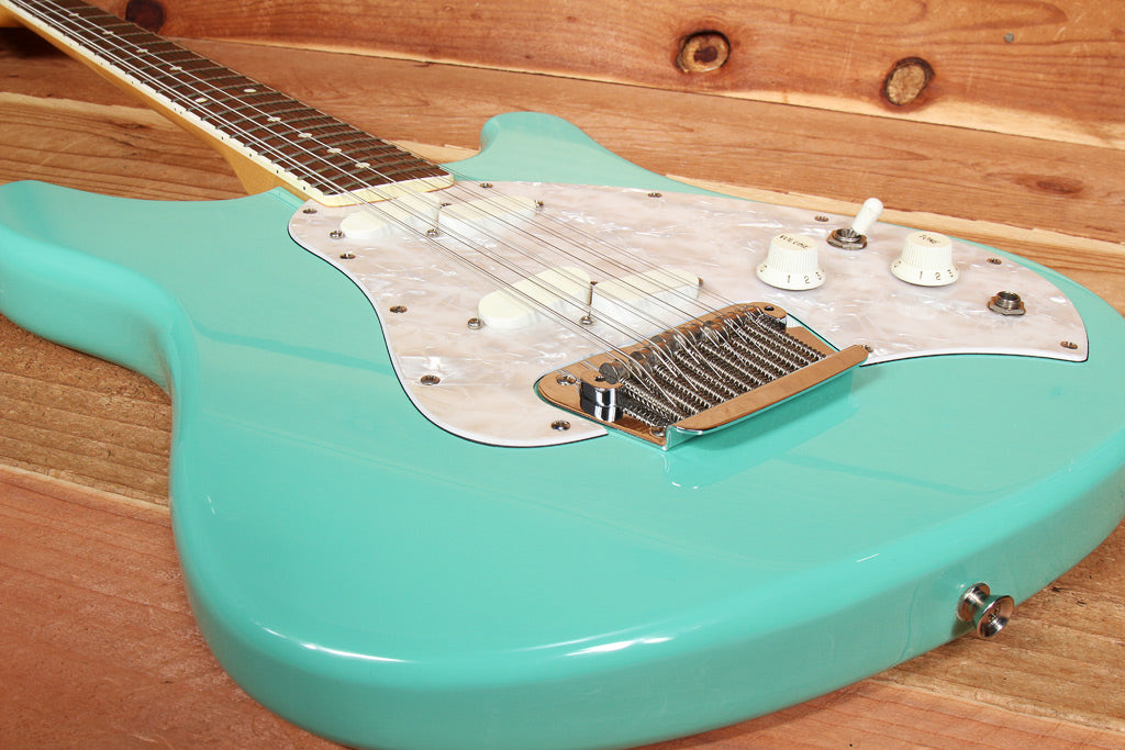 FENDER SQUIER Vista VENUS XII Courtney Love Surf Green 12-String Guitar 10154