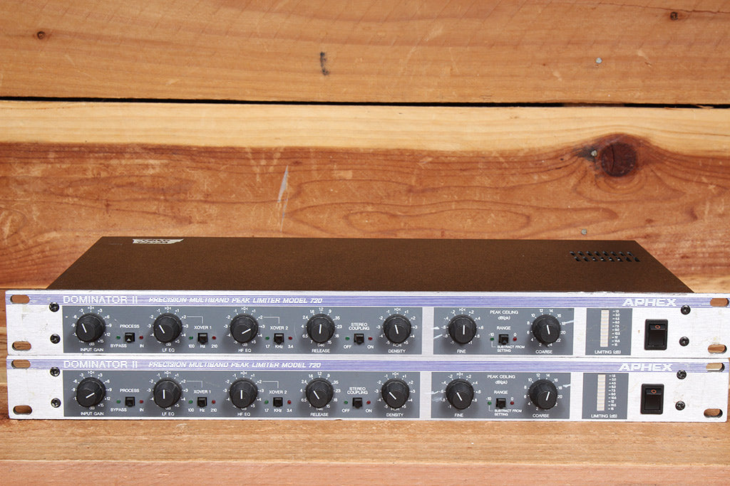 APHEX DOMINATOR II Model 720 Multiband Peak Limiter (2