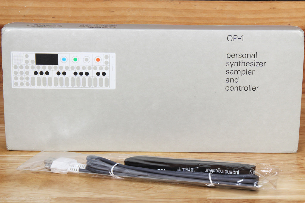 TEENAGE Engineering OP-1 Mint in Box! + Overlay & Cables! - FREE USA Ship!