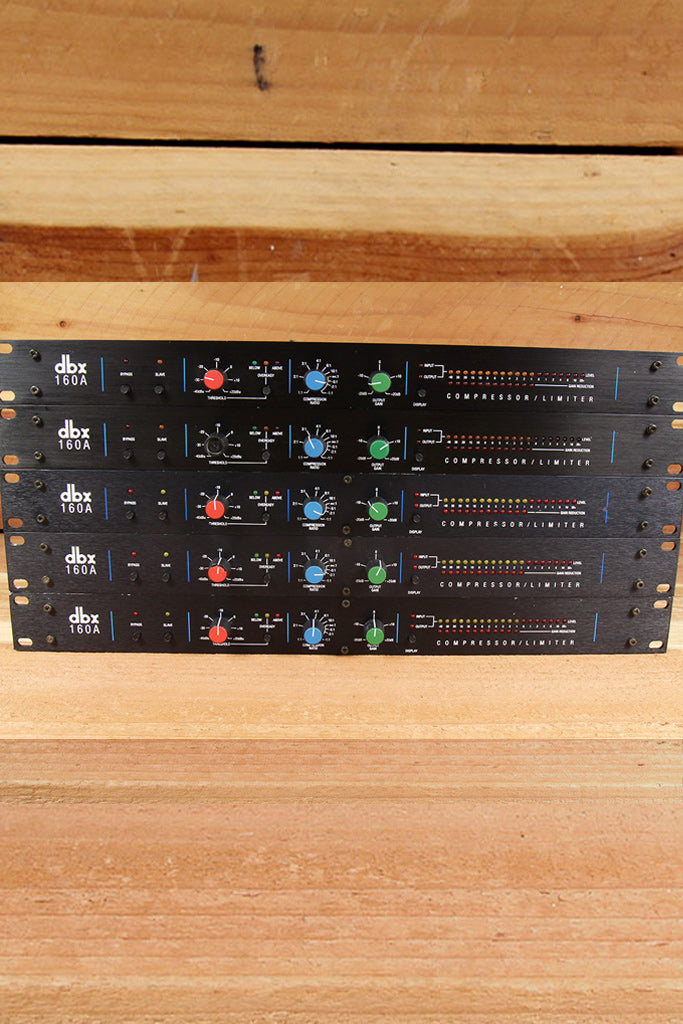 dbx 160A COMPRESSOR / LIMITER Overeasy Compression Pro Owned USA 4