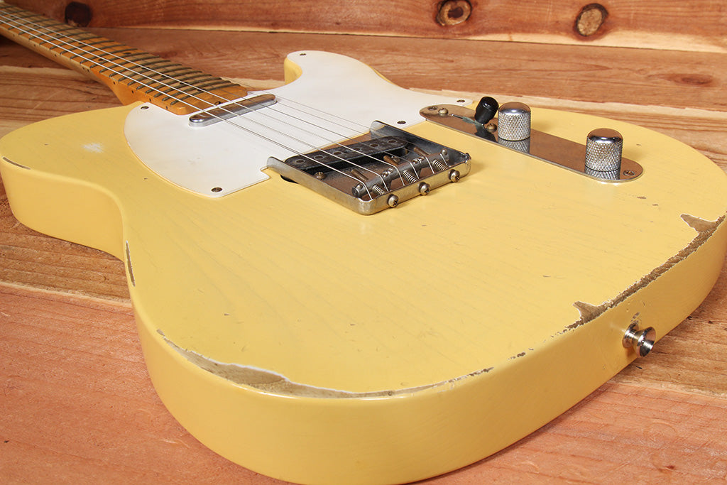 FENDER 2008 ROAD WORN 50s TELECASTER RARE TV Yellow Best Tele Relic Around 36134