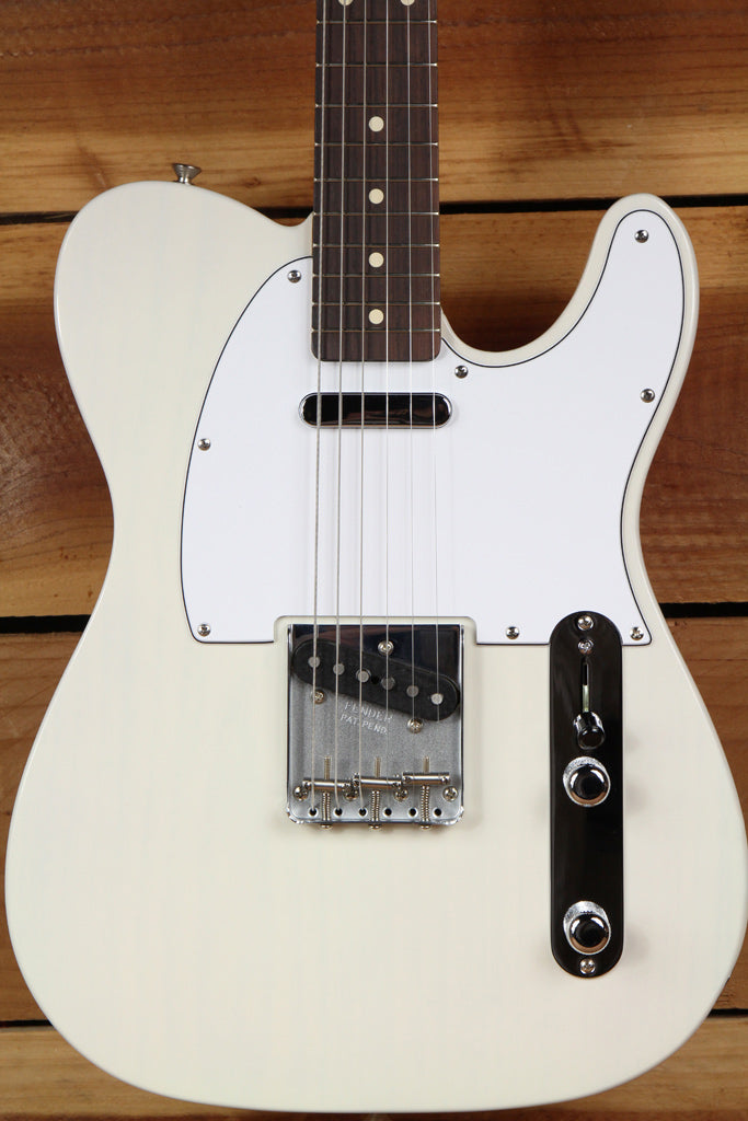 FENDER RARE White Blonde 50s Classic Series TELECASTER w Rosewood Board MIM 3331