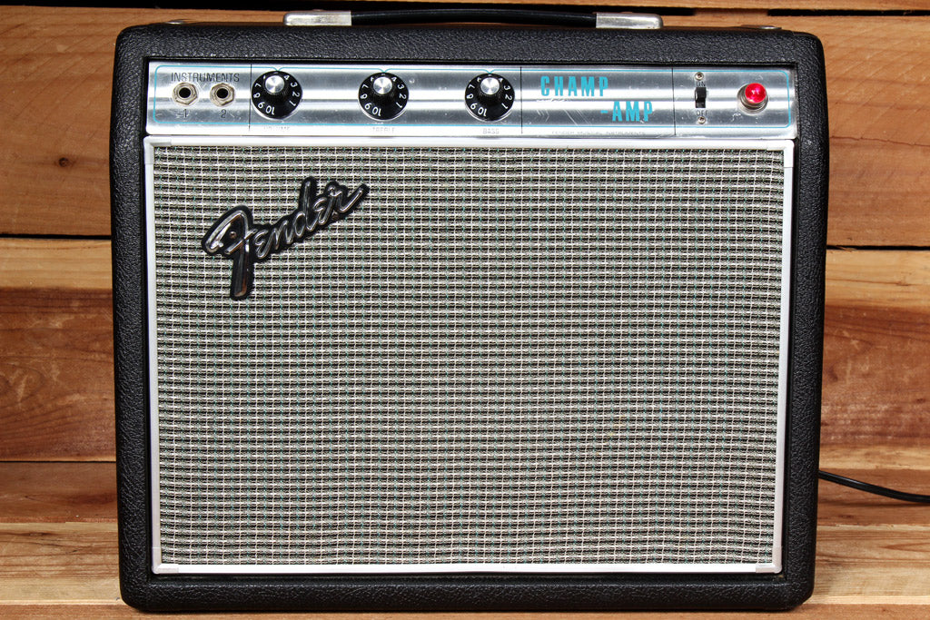 FENDER CHAMP Vintage 1968 Drip Edge Blackline Amp Clean 68 Amplifier AA764 13208