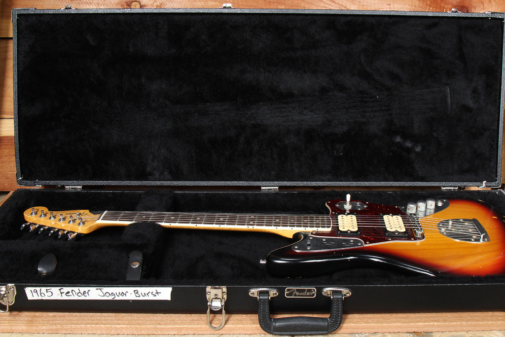 FENDER KURT COBAIN JAGUAR ROAD WORN + OHSC + Papers Nirvana Relic 09386