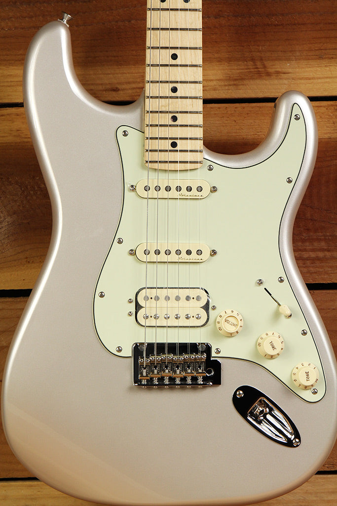 2017 FENDER DELUXE STRATOCASTER HSS S1 Switch Strat Pink Pearl