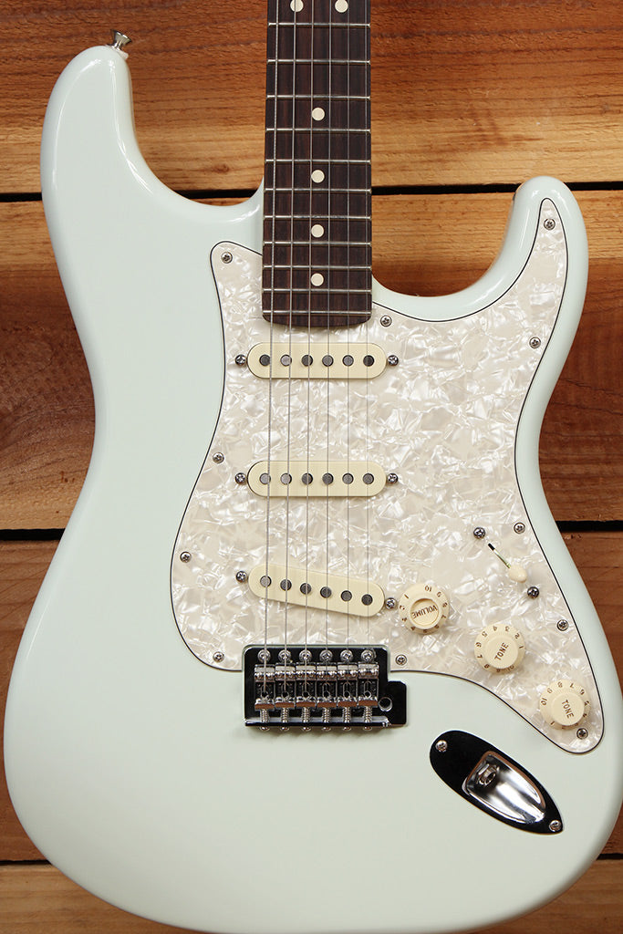 FENDER ROADHOUSE STRATOCASTER RARE SONIC BLUE S-1 Switch Texas Special PU 3182