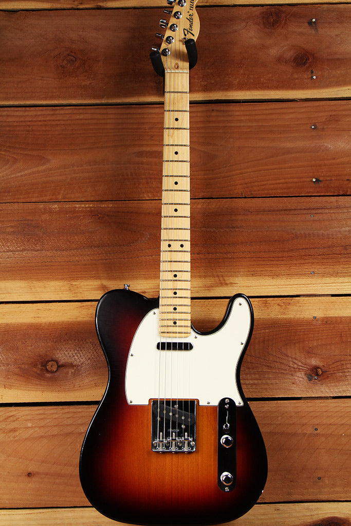 FENDER HIGHWAY ONE 1 TELECASTER Sunburst USA Clean! Nitro American TELE MIA 5957