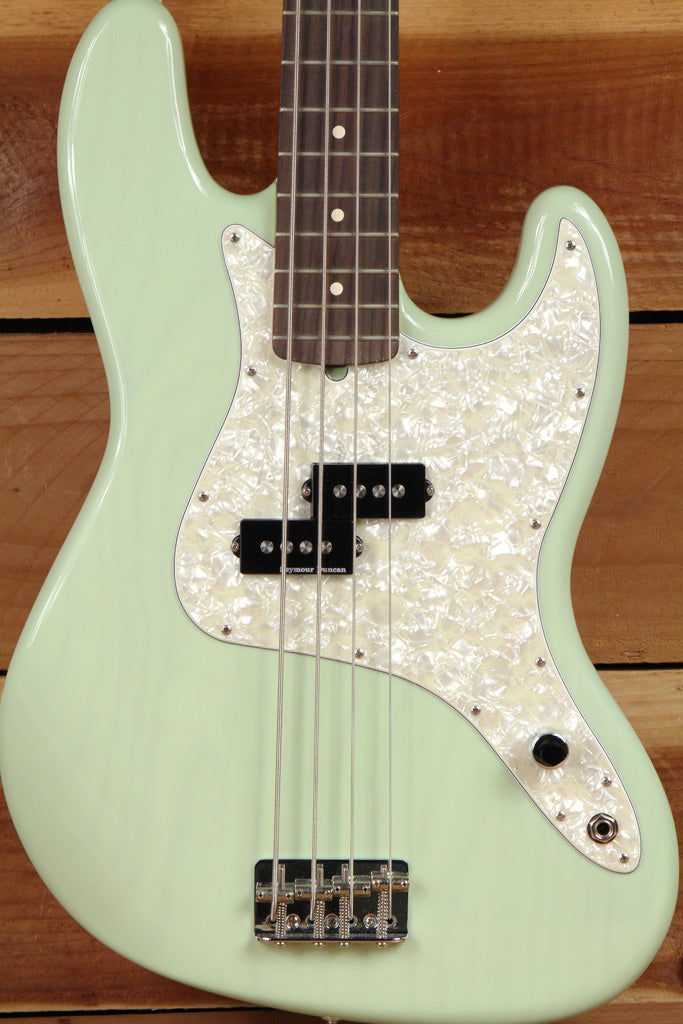 Fender Mark Hoppus Precision P-Bass 2015 Re-Issue! Transparent Green Jazz 2471