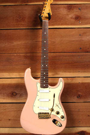 FENDER CLASSIC 60s STRATOCASTER MIJ Shell Pink 1996 Strat Japan Lace PU 6634