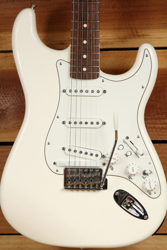 FENDER Rare White ROLAND Ready GC-1 STRATOCASTER + OHSC GK-2 13-Pin Strat! 4396