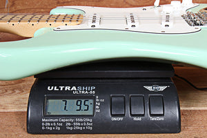 FENDER AMERICAN SPECIAL STRATOCASTER Surf Green FSR USA Locking Tuners 12885