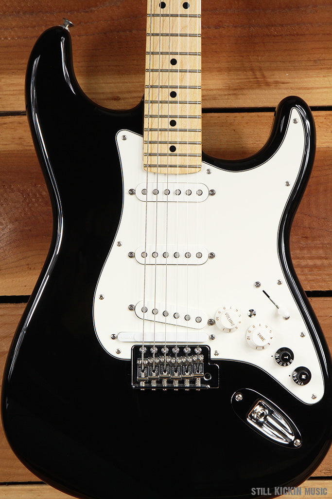 FENDER ROLAND VG STRATOCASTER + Black Tolex OHSC Clean G5 Strat w/ Modeling 6034