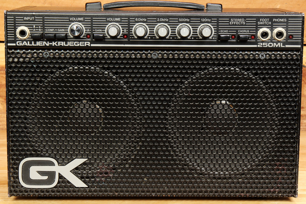 Gallien-Krueger 250ML Vintage 80s Lunchbox Amplifier Clean! GK 250 ML Amp 15690