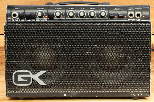 Gallien-Krueger 250ML Vintage 80s Small Lunchbox Amp GK 250 ML Series –  Still Kickin Music