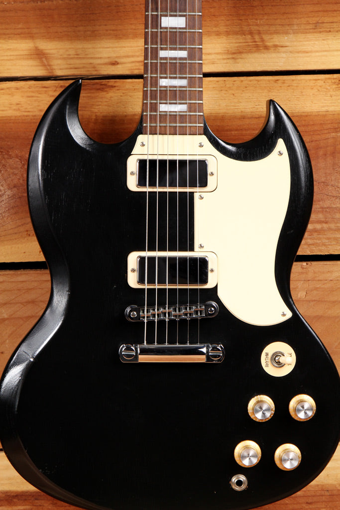 GIBSON SG SPECIAL 70s TRIBUTE T SATIN Black Beauty! Alnico HB Nice Retro! 1467