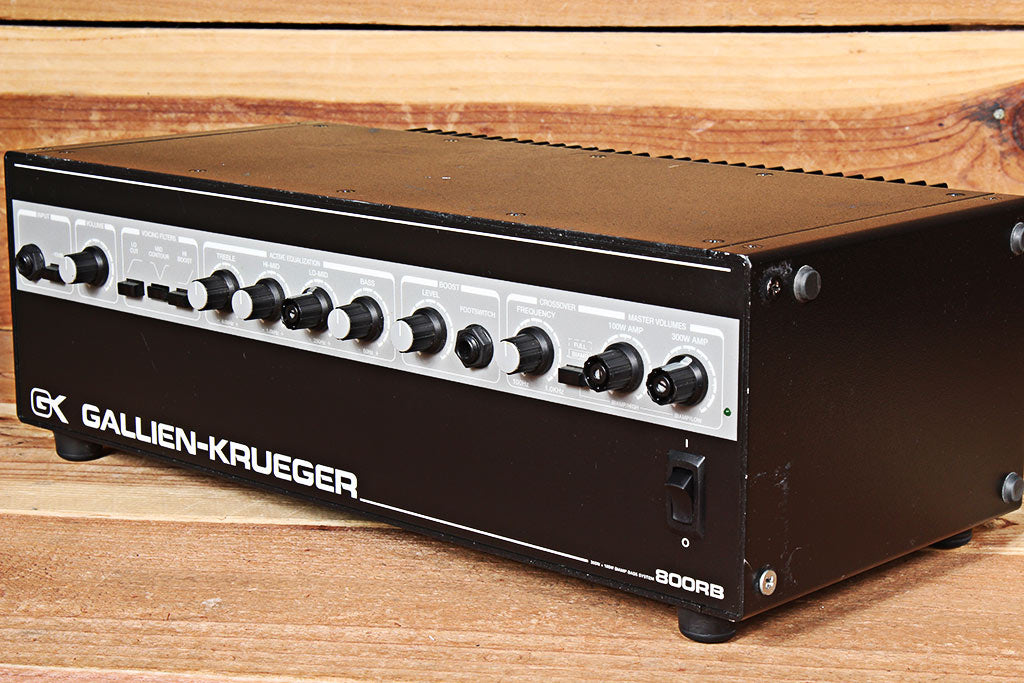 GALLIEN-KRUEGER GK 800RB BASS AMP HEAD INDUSTRY STANDARD 800 RB AMPLIFIER 61419