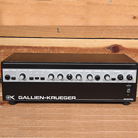 GALLIEN-KRUEGER GK 800RB BASS AMP HEAD INDUSTRY STANDARD 800 RB AMPLIFIER 61419