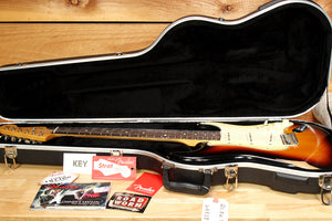 FENDER 2012 early 60s ROAD WORN Stratocaster Sunburst Strat +OHSC & Tags 64828