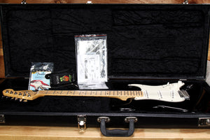 Fender 2008 Black USA Standard Stratocaster + OHSC & Papers American MIA 37375